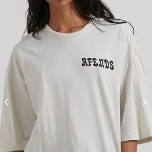 Afends shining oversized tee